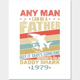 Any man can be a daddy shark 1979 Posters and Art